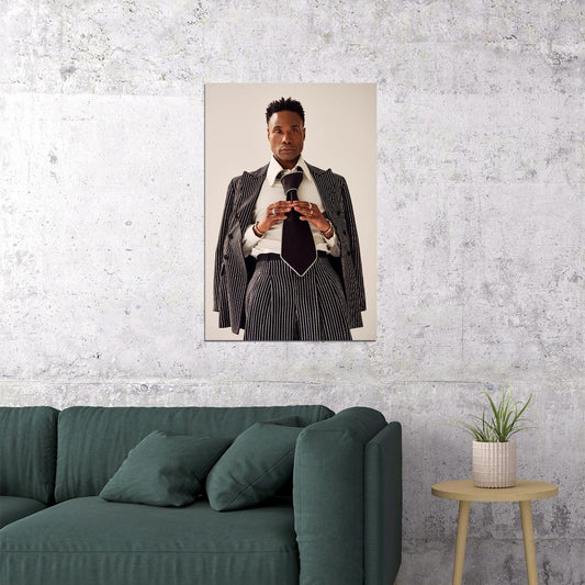 Billy Porter American Singer Actor Director Poster Wall Art Print Home Wall Decor - xonomax
