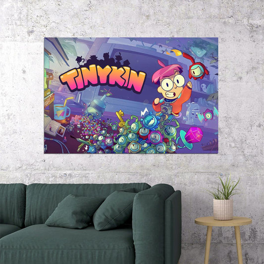 Tinykin Video Games Fantasy Excitement Poster Wall Art Print Home Wall Decor - xonomax