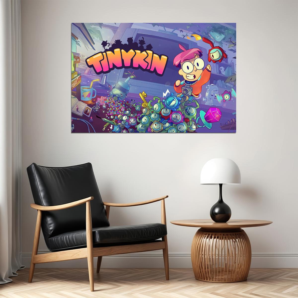 Tinykin Video Games Fantasy Excitement Poster Wall Art Print Home Wall Decor - xonomax