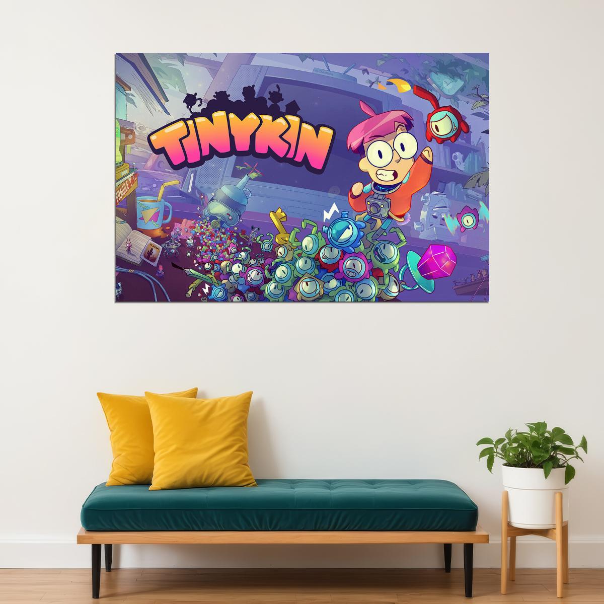 Tinykin Video Games Fantasy Excitement Poster Wall Art Print Home Wall Decor - xonomax
