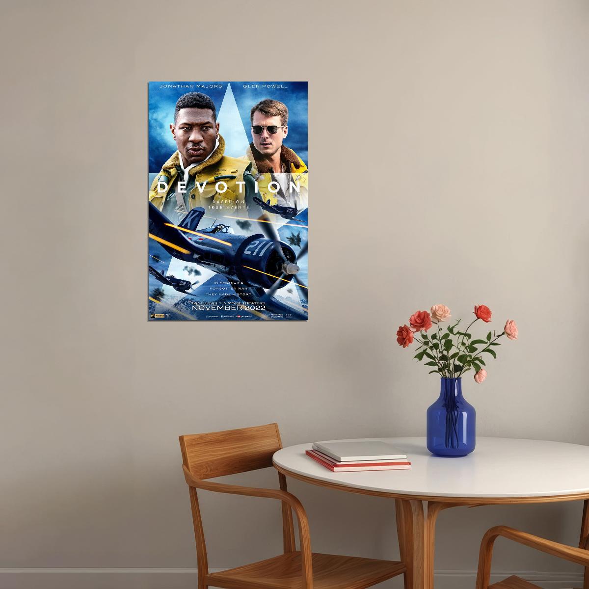 Devotion Movie Drama War Action Poster Wall Art Print Home Wall Decor - xonomax
