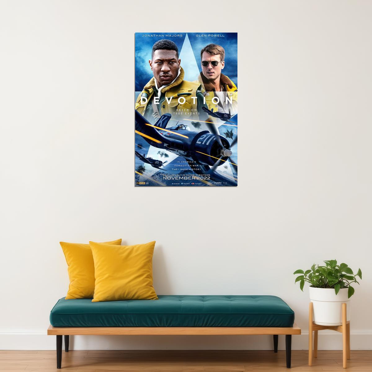 Devotion Movie Drama War Action Poster Wall Art Print Home Wall Decor - xonomax