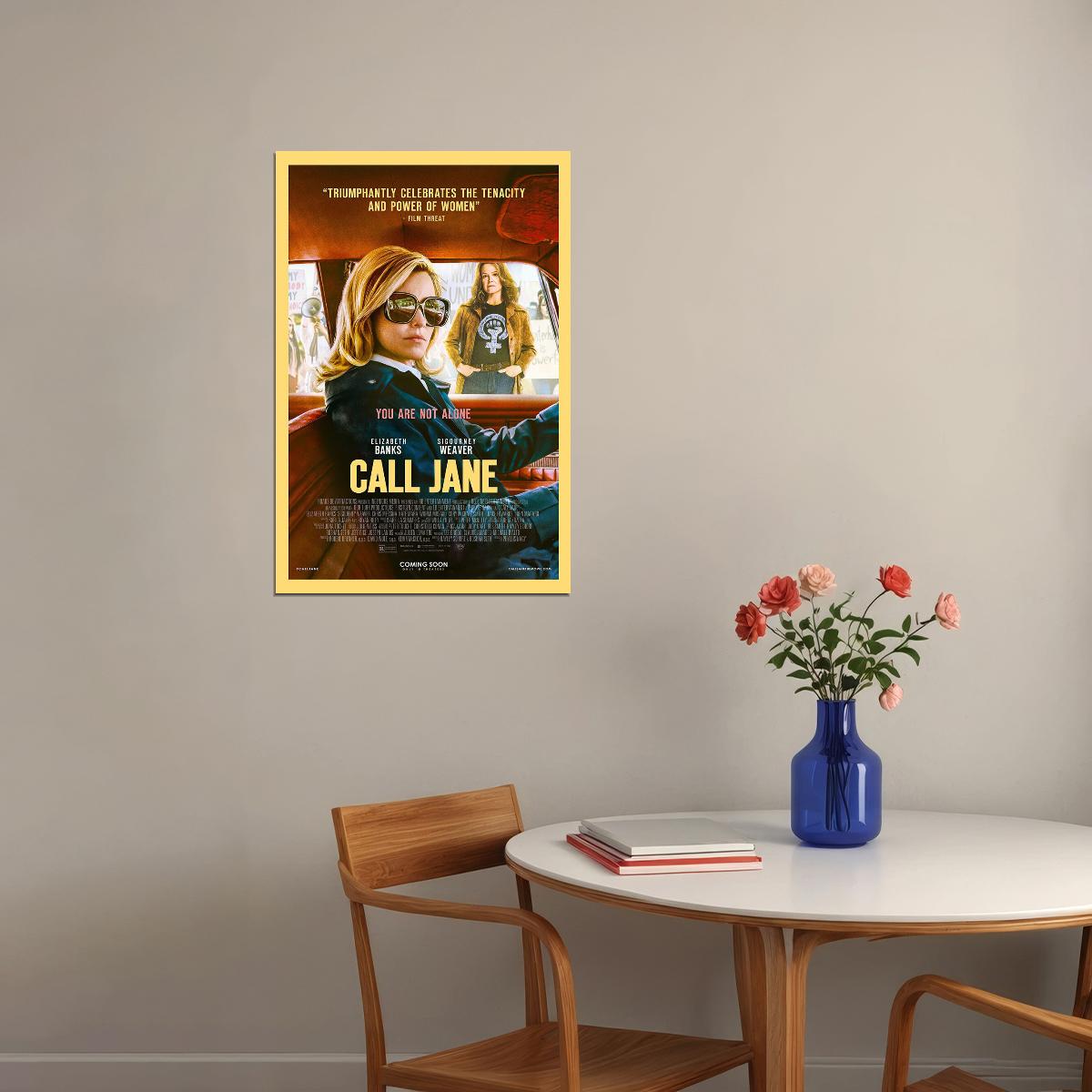 Call Jane Movie History Drama Adventure Poster Wall Art Print Home Wall Decor - xonomax