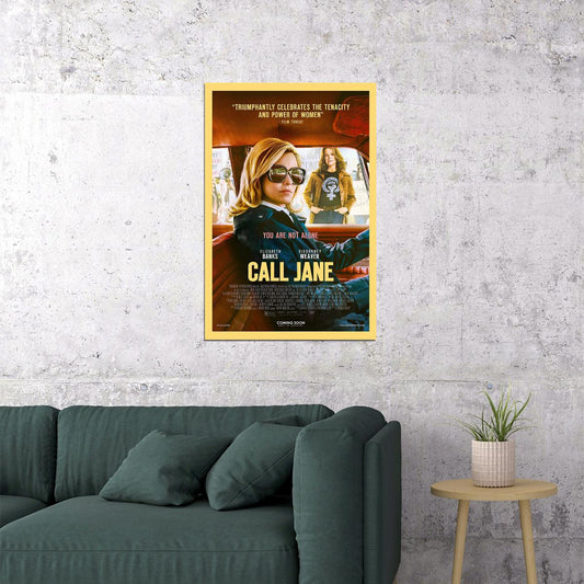 Call Jane Movie History Drama Adventure Poster Wall Art Print Home Wall Decor - xonomax