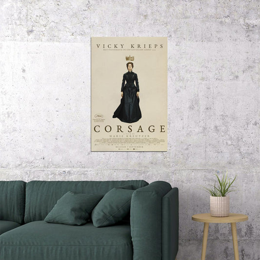 Corsage Movie Drama History Biography Poster Wall Art Print Home Wall Decor - xonomax