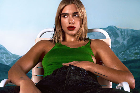 Dua Lipa British Albanian Model Singer Poster Wall Art Print Home Wall Decor - xonomax
