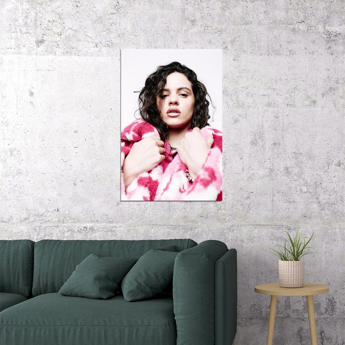 Rosalia Spanish Female Songwriter Singer Poster Wall Art Print Home Wall Decor