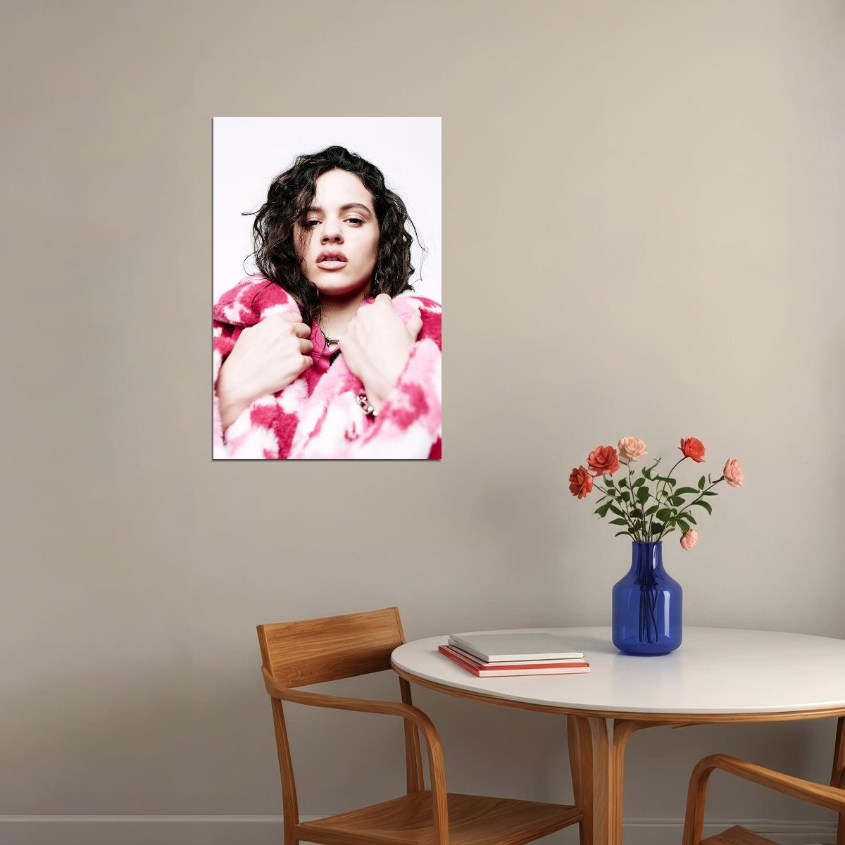 Rosalia Spanish Female Songwriter Singer Poster Wall Art Print Home Wall Decor