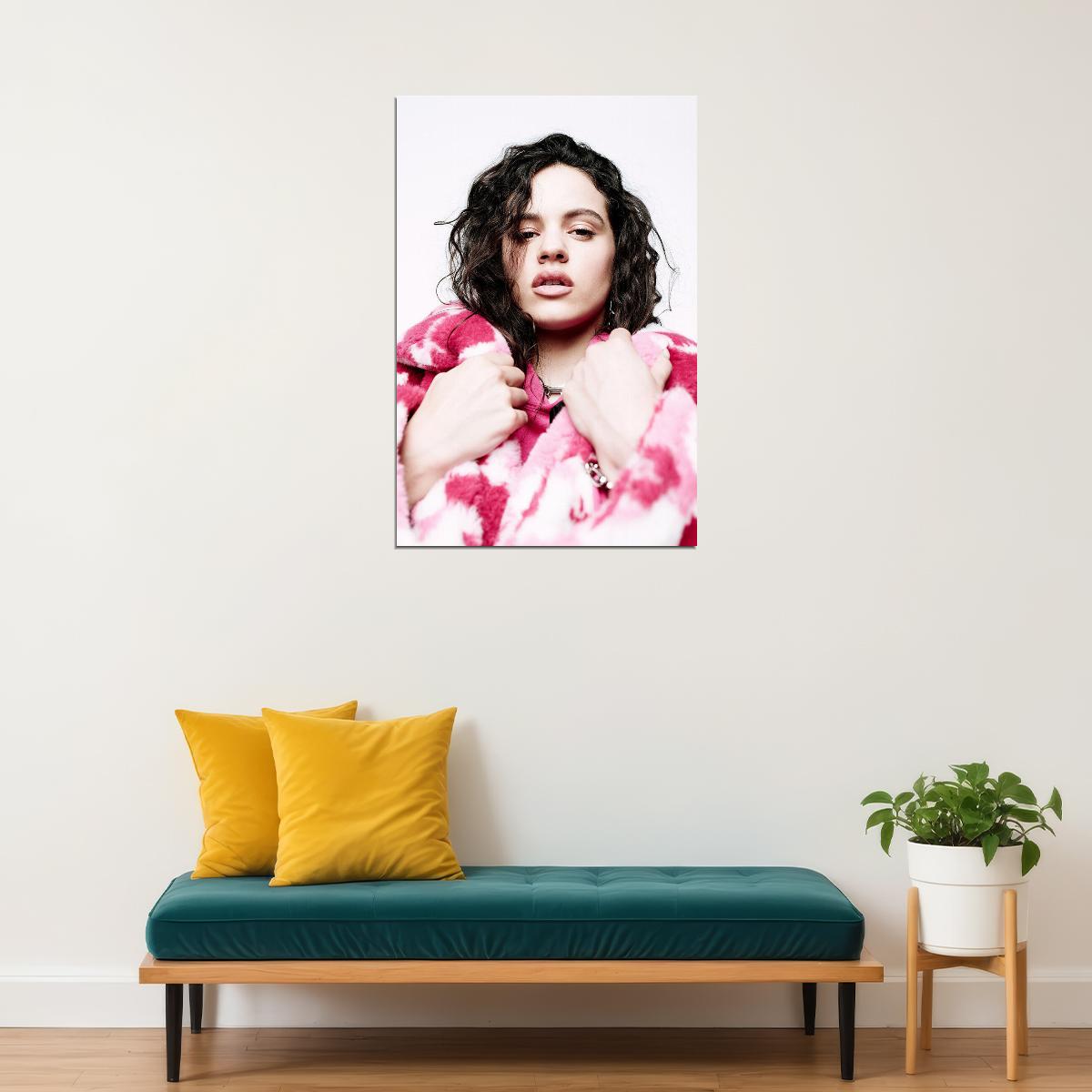 Rosalia Spanish Female Songwriter Singer Poster Wall Art Print Home Wall Decor