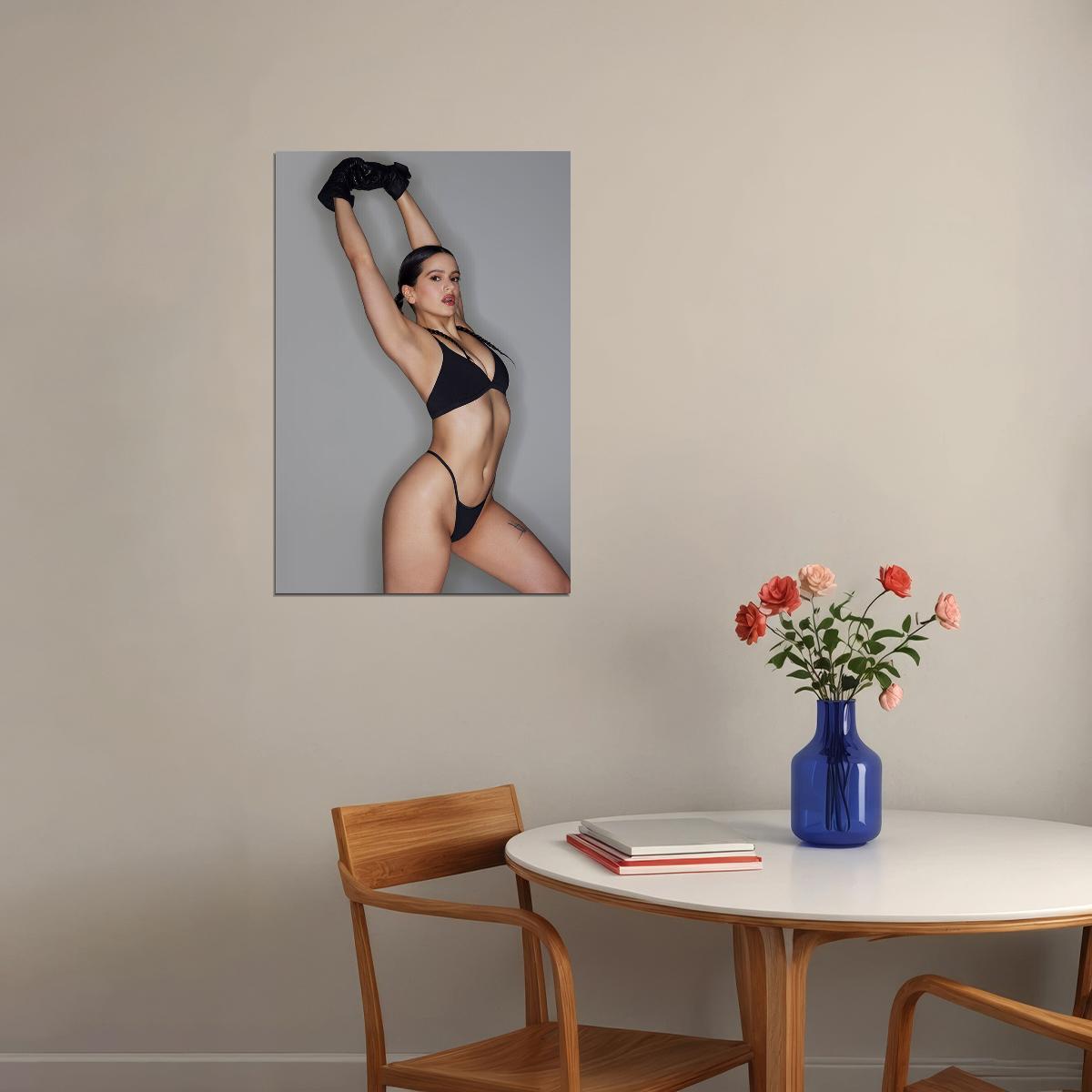 Rosalia Spanish Female Singer Songwriter Poster Wall Art Print Home Wall Decor