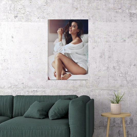 Shay Mitchell Canadian Model And Artist Poster Wall Art Print Home Wall Decor - xonomax