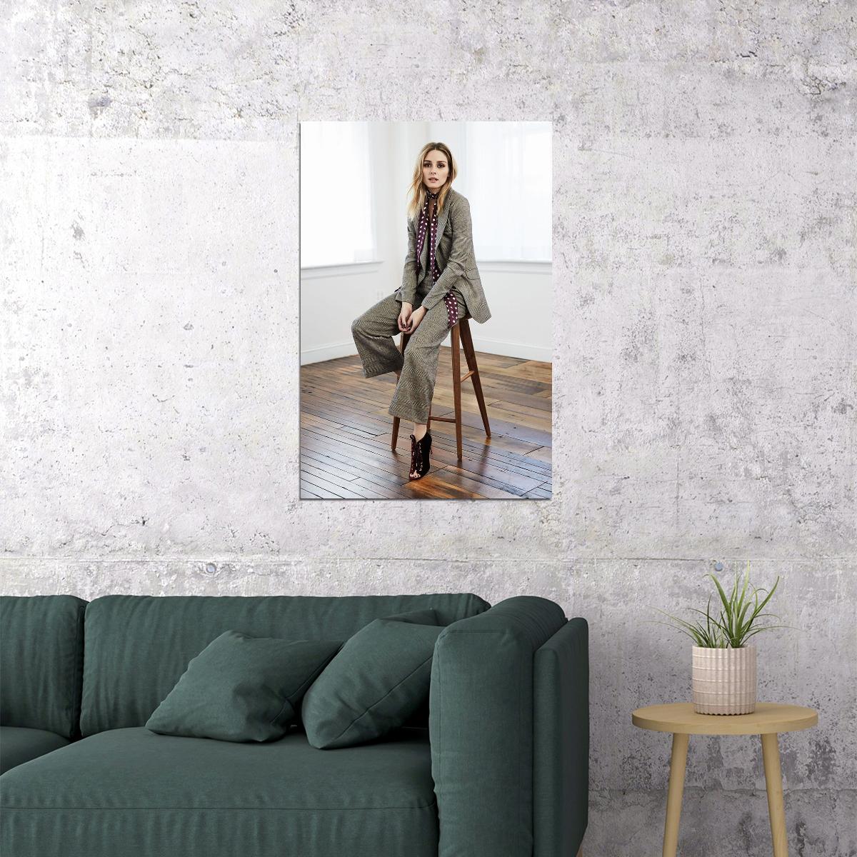 Olivia Palermo American Fashion Influencer And Model Poster Wall Art Print Home Wall Decor