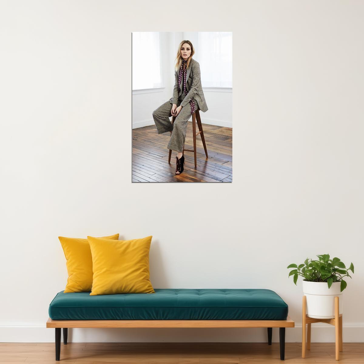 Olivia Palermo American Fashion Influencer And Model Poster Wall Art Print Home Wall Decor