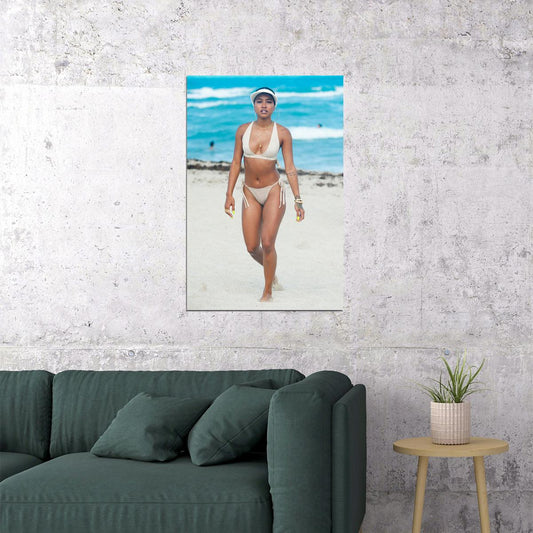 Karrueche Tran Of Portrait American Actress And Model Poster Wall Art Print Home Wall Decor - xonomax