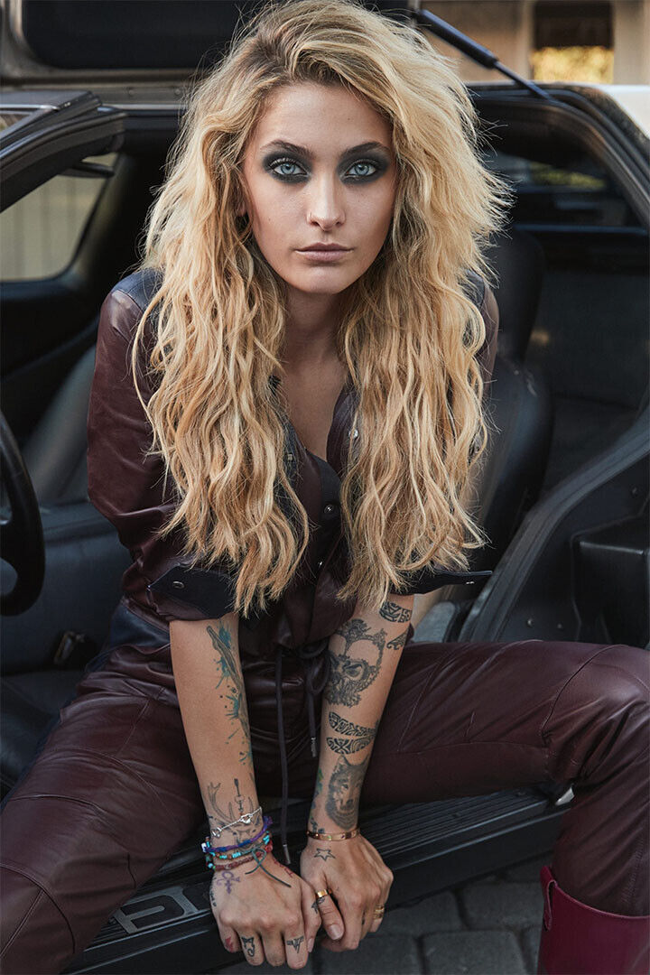 Paris Jackson Blonde Hair Model And Artist Poster Wall Art Print Home Wall Decor