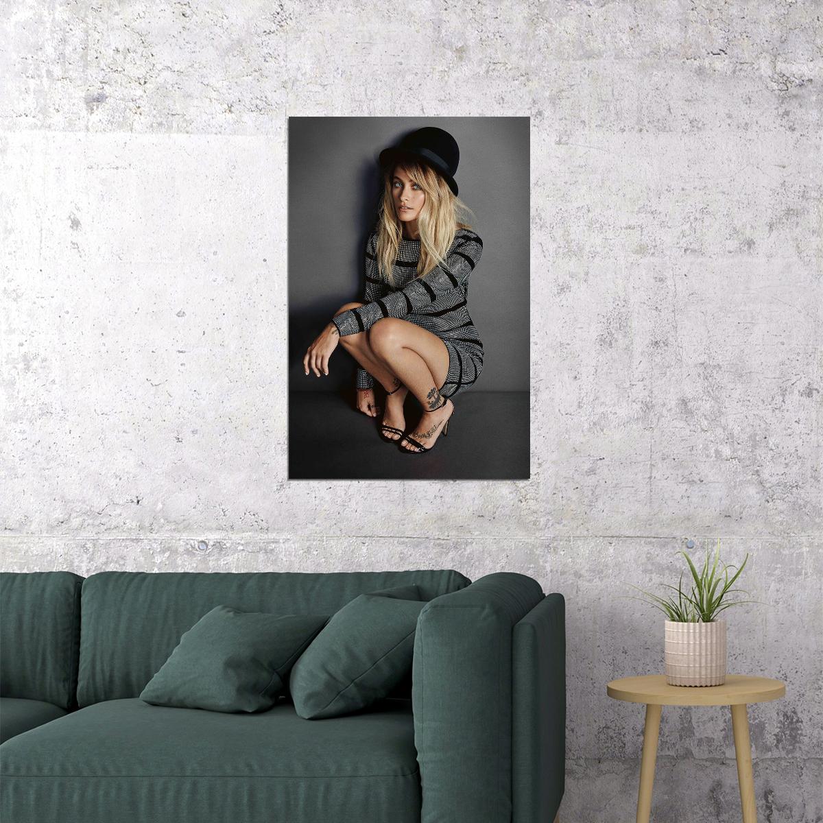 Paris Jackson American Actress And Model Poster Wall Art Print Home Wall Decor