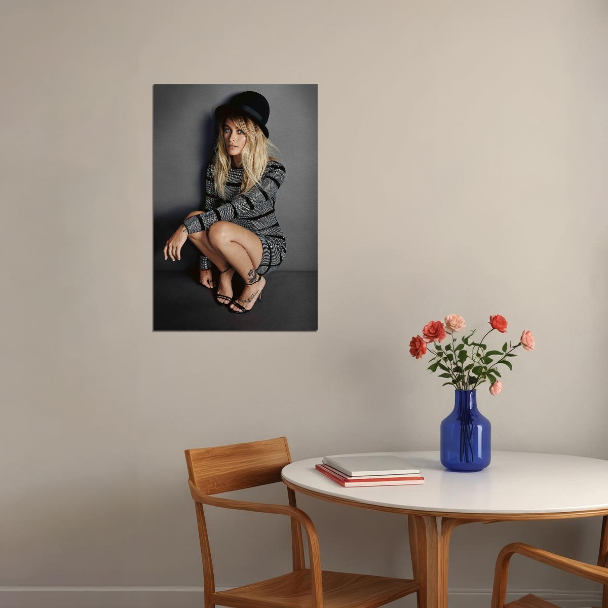 Paris Jackson American Actress And Model Poster Wall Art Print Home Wall Decor