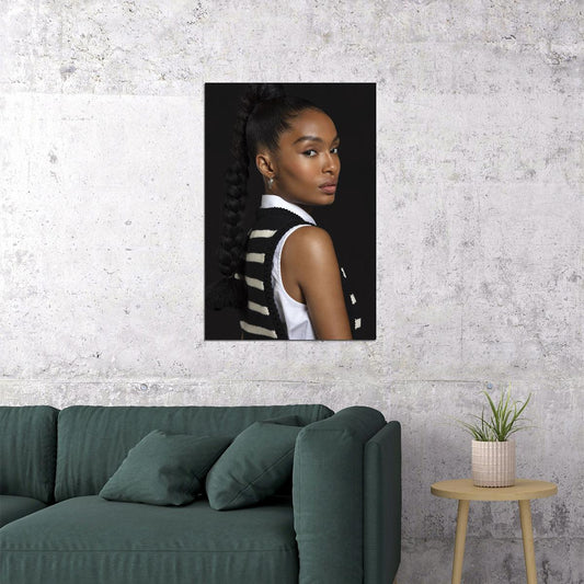 Yara Shahidi American Actress And Artist Poster Wall Art Print Home Wall Decor - xonomax