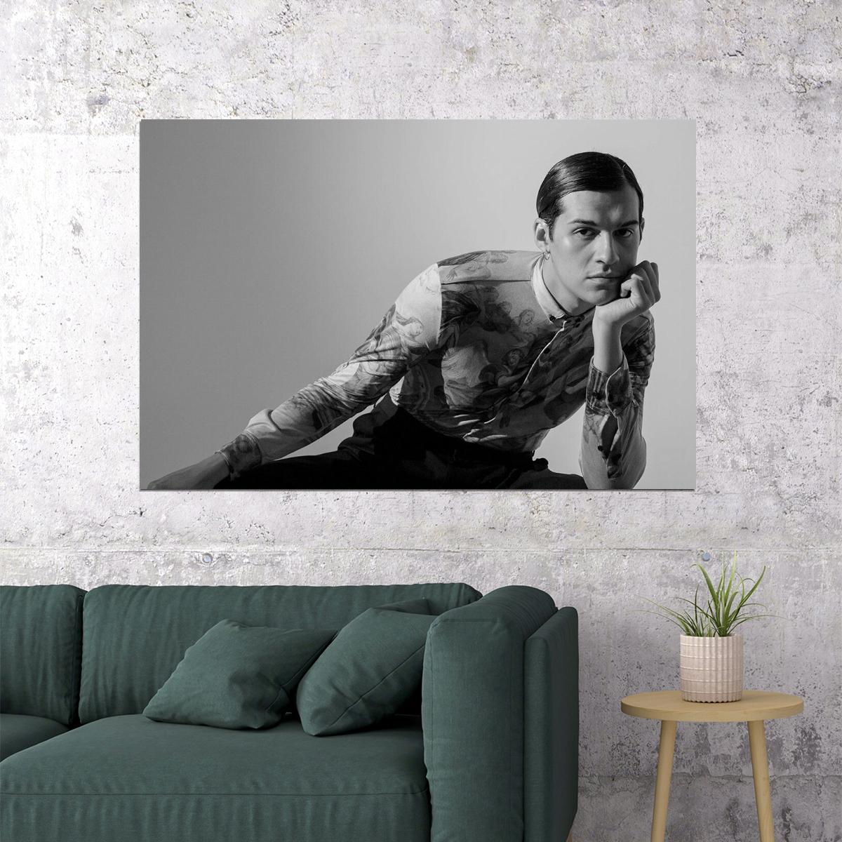 Omar Apollo Songwriter American Male Singer Poster Wall Art Print Home Wall Decor