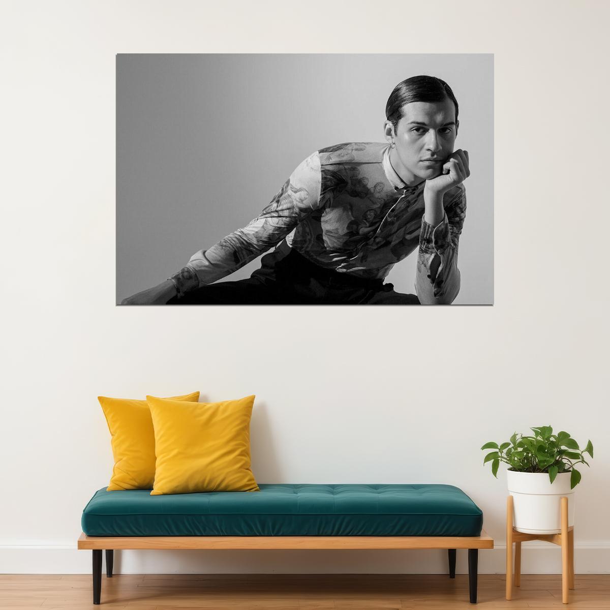 Omar Apollo Songwriter American Male Singer Poster Wall Art Print Home Wall Decor