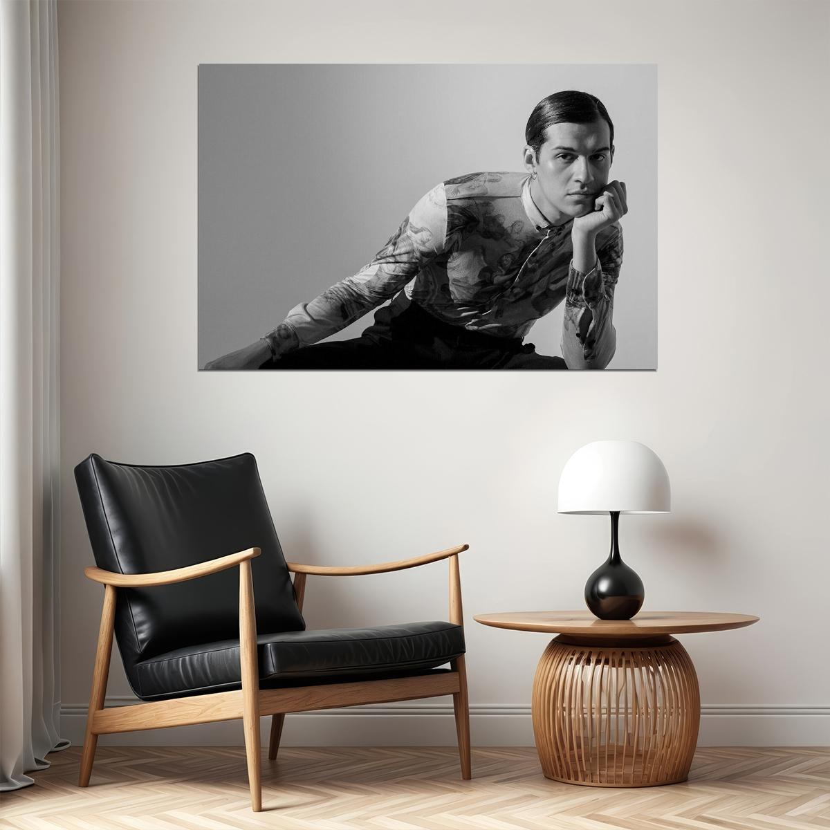 Omar Apollo Songwriter American Male Singer Poster Wall Art Print Home Wall Decor