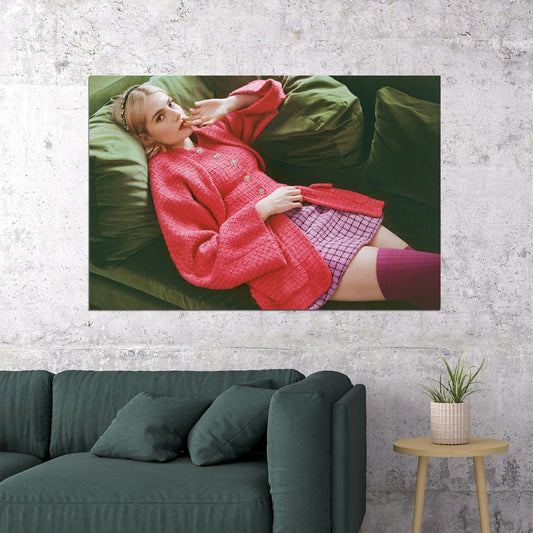 Lucy Boynton Actress American Female Poster Wall Art Print Home Wall Decor - xonomax