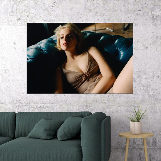Lucy Boynton American Female Actress Poster Wall Art Print Home Wall Decor - xonomax