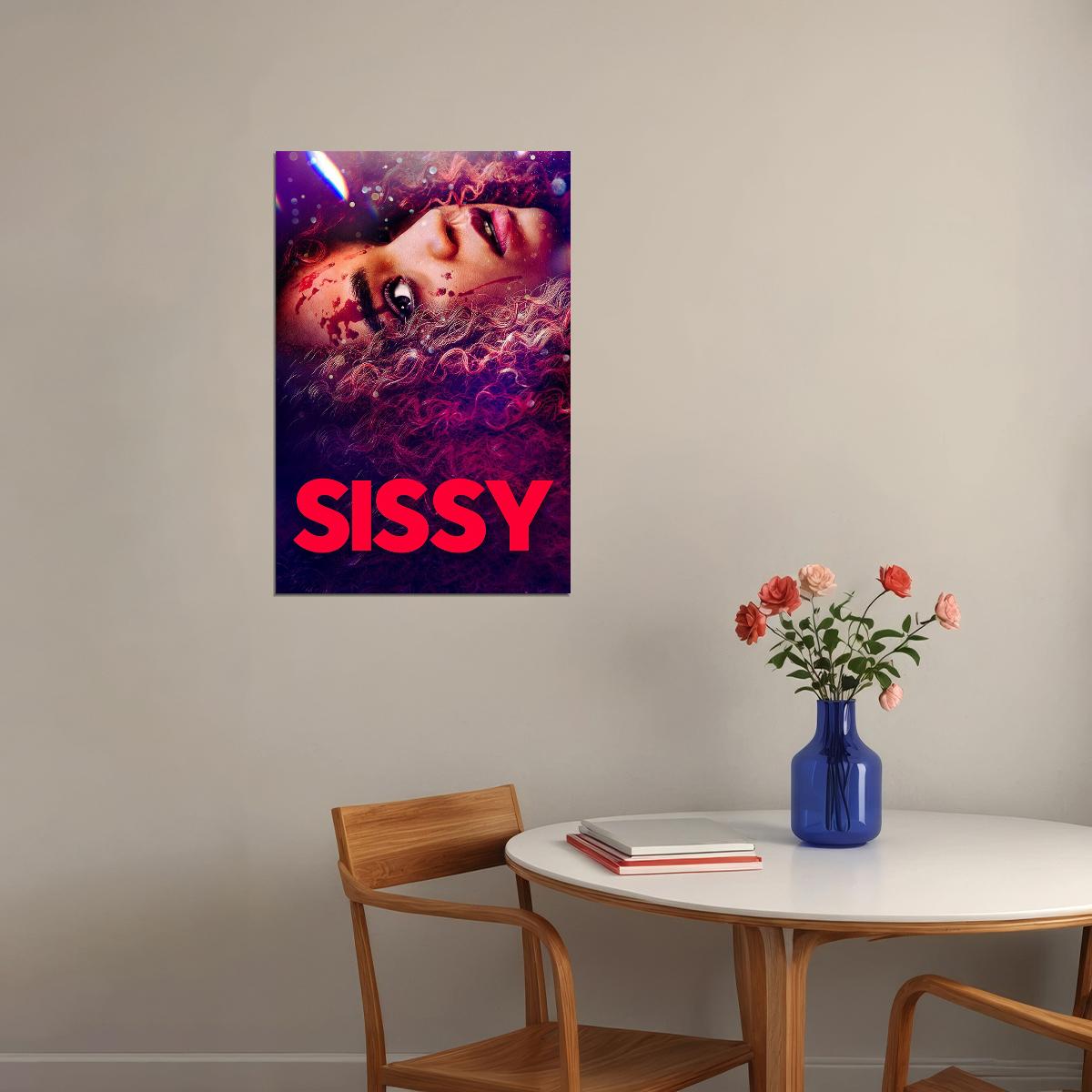 Sissy Hilarious Horror Comedy Movie Barlow Senes Dee 2022 Poster Wall Art Print Home Wall Decor - xonomax