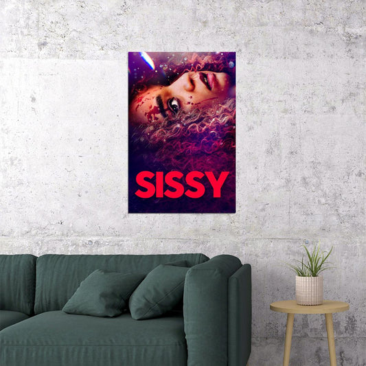 Sissy Hilarious Horror Comedy Movie Barlow Senes Dee 2022 Poster Wall Art Print Home Wall Decor - xonomax