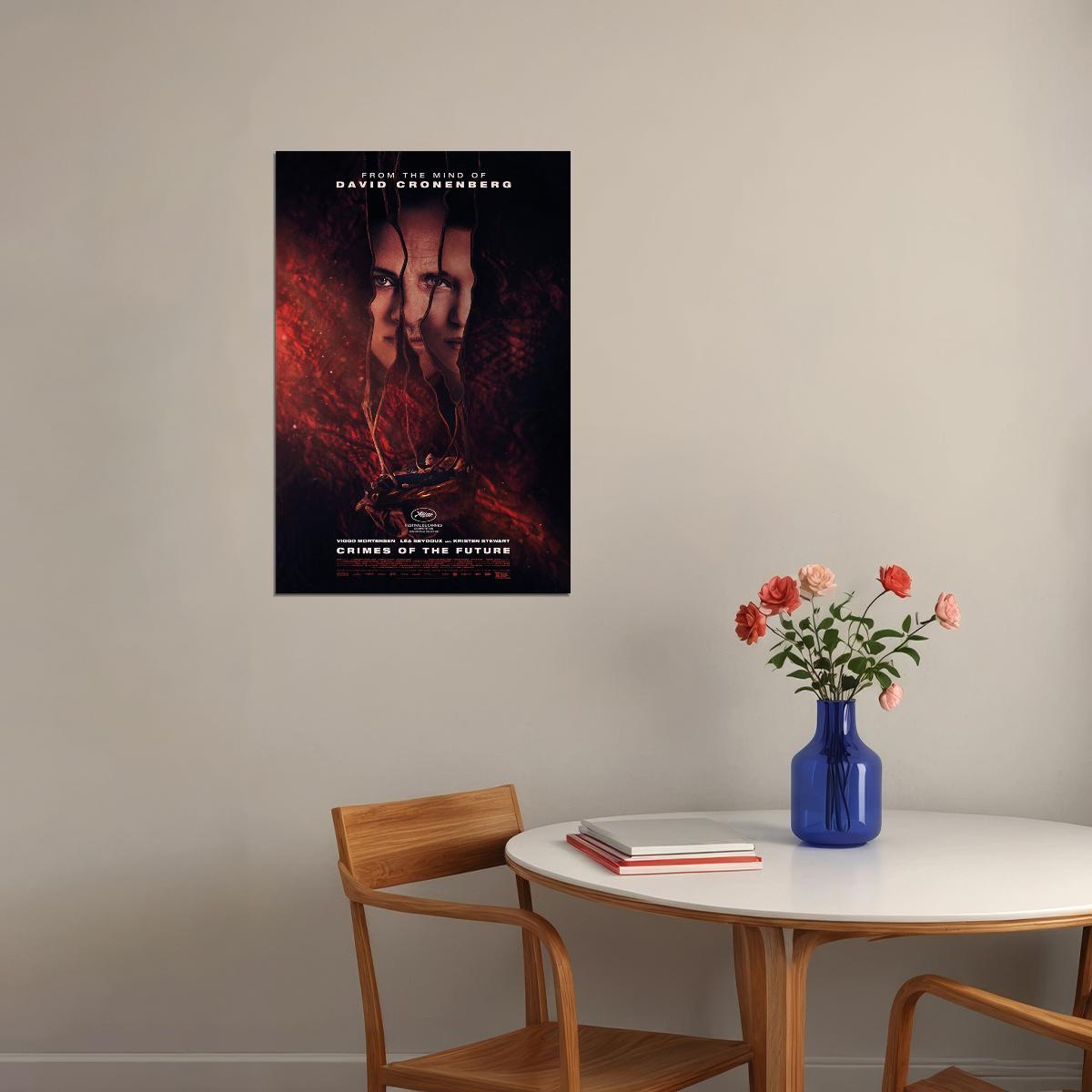 Crimes Of The Future Science Fiction Body Horror Drama 2022 Poster Wall Art Print Home Wall Decor - xonomax
