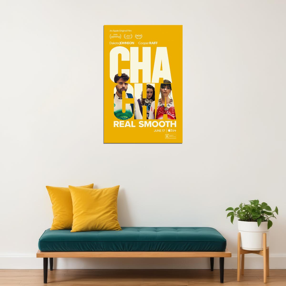 Cha Cha Real Smooth American Comedy Drama Movie Raiff 2022 Poster Wall Art Print Home Wall Decor - xonomax