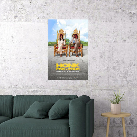 Honk For Jesus Save Your Soul American Comedy Movie Ebo 2022 Poster Wall Art Print Home Wall Decor - xonomax