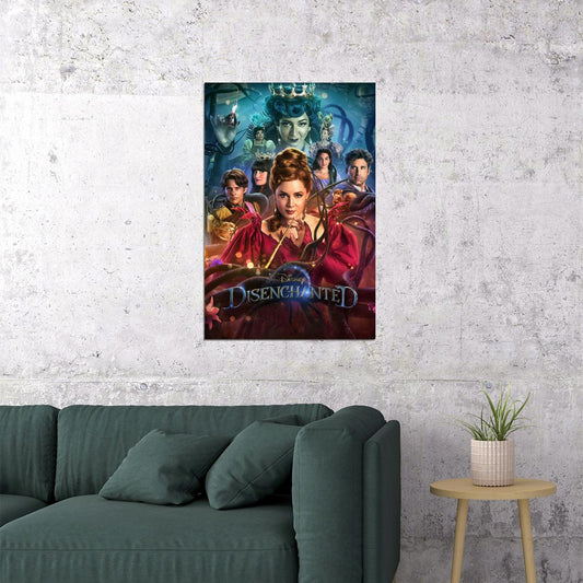 Disenchanted Fantasy Romance Adventure Musical Movie 2022 Poster Wall Art Print Home Wall Decor - xonomax