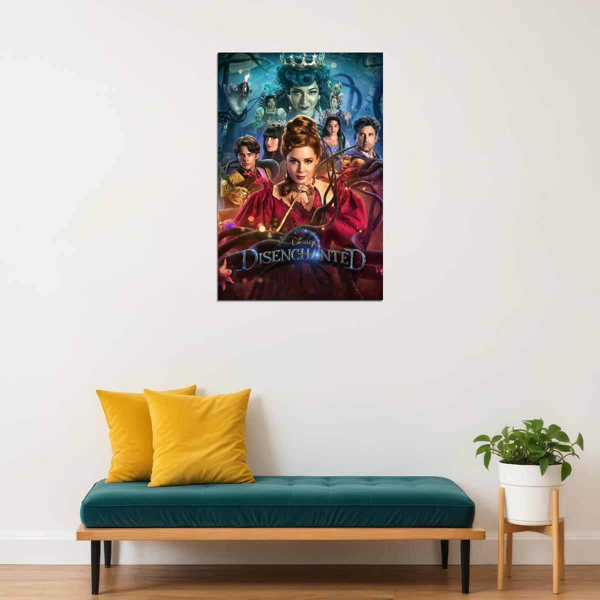 Disenchanted Fantasy Romance Adventure Musical Movie 2022 Poster Wall Art Print Home Wall Decor - xonomax