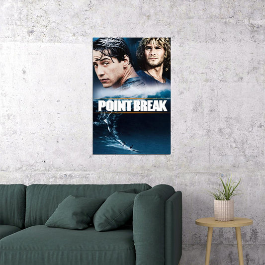 Point Break Crime Action Movie Cinema Poster Wall Art Print Home Wall Decor - xonomax