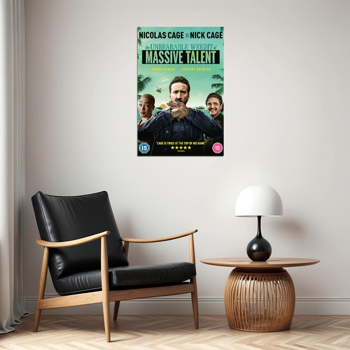 The Unbearable Weight Of Massive Talent Movie Poster Wall Art Print Home Wall Decor - xonomax