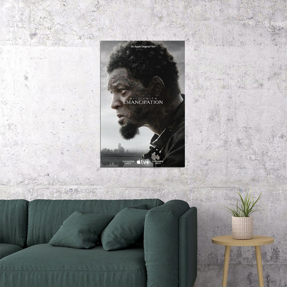 Emancipation Action Cinema Movie Poster Wall Art Print Home Wall Decor - xonomax