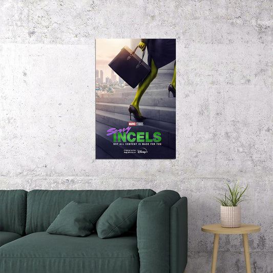 She Hulk Attorney At Law Science Fiction Tv Series Poster Wall Art Print Home Wall Decor - xonomax