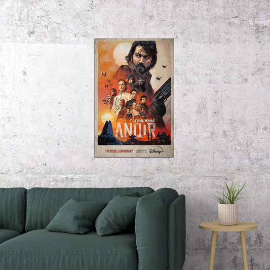Andor Science Fiction Action Tv Series Movie Poster Wall Art Print Home Wall Decor - xonomax