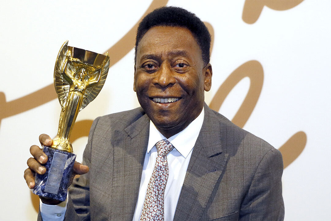 Pele Brazilian Football Player Tribute Poster Wall Art Print Home Wall Decor