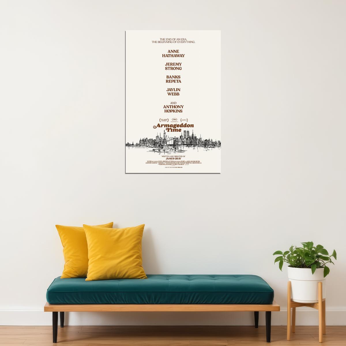 Armageddon Time Drama Cinema Movie Poster Wall Art Print Home Wall Decor - xonomax