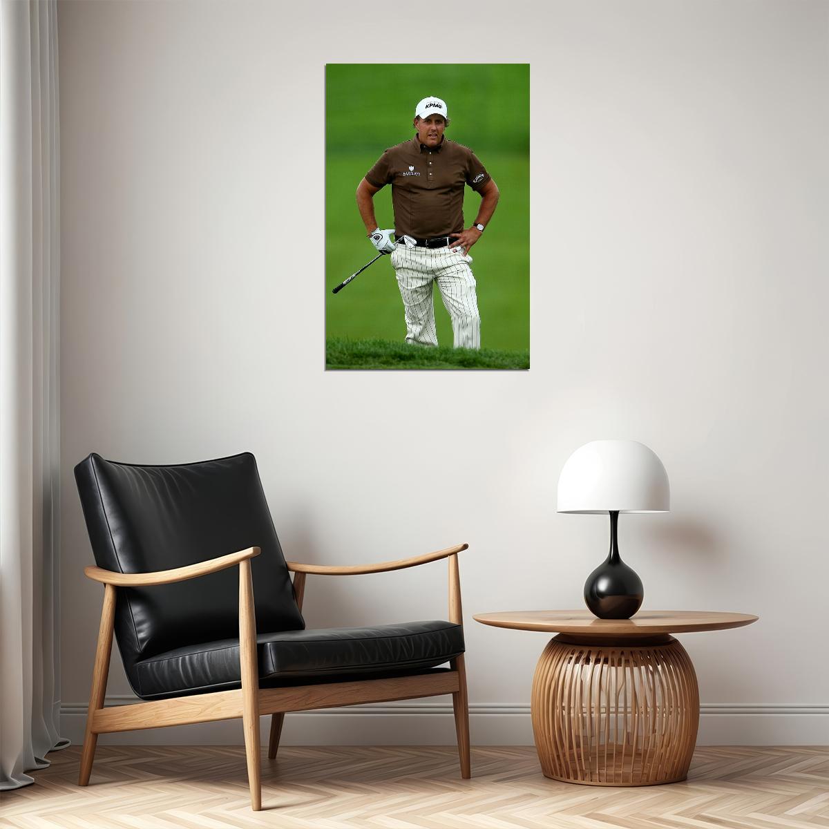 Phil Mickelson British Open Golf 2013 Match Poster Wall Art Print Home Wall Decor - xonomax