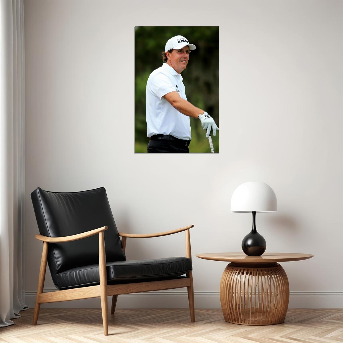 Phil Mickelson British Open Golf 2013 Sport Poster Wall Art Print Home Wall Decor