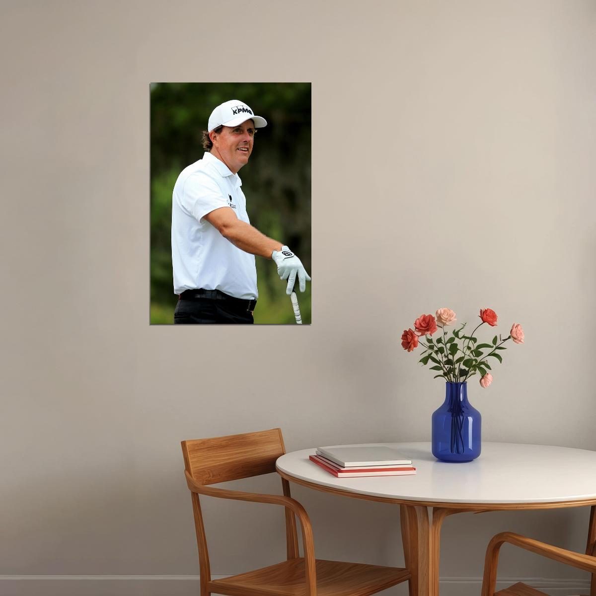 Phil Mickelson British Open Golf 2013 Sport Poster Wall Art Print Home Wall Decor