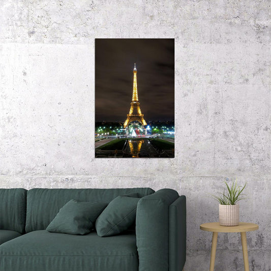France Paris City Landscape Light Vintage Photo Poster Wall Art Print Home Wall Decor - xonomax