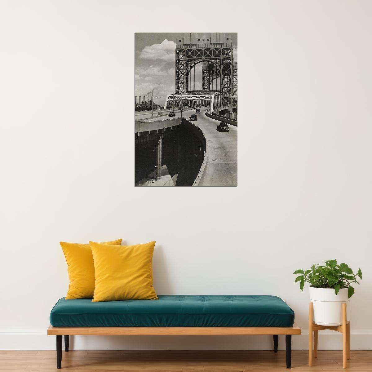 New York Cityscape Photo Landscape Poster Wall Art Print Home Wall Decor - xonomax