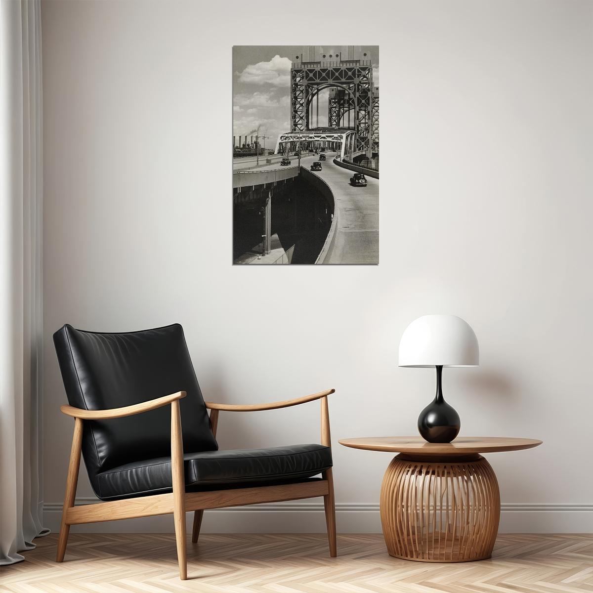 New York Cityscape Photo Landscape Poster Wall Art Print Home Wall Decor - xonomax