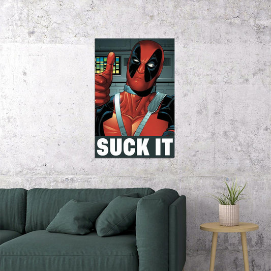 Deadpool Movie Superheroes Comedy Action Poster Wall Art Print Home Wall Decor - xonomax