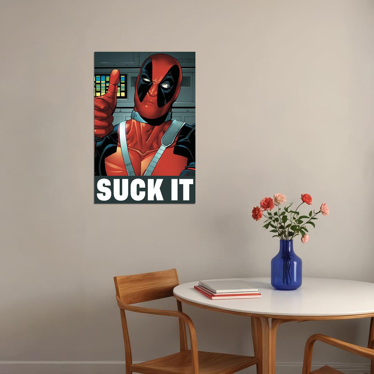 Deadpool Movie Superheroes Comedy Action Poster Wall Art Print Home Wall Decor - xonomax