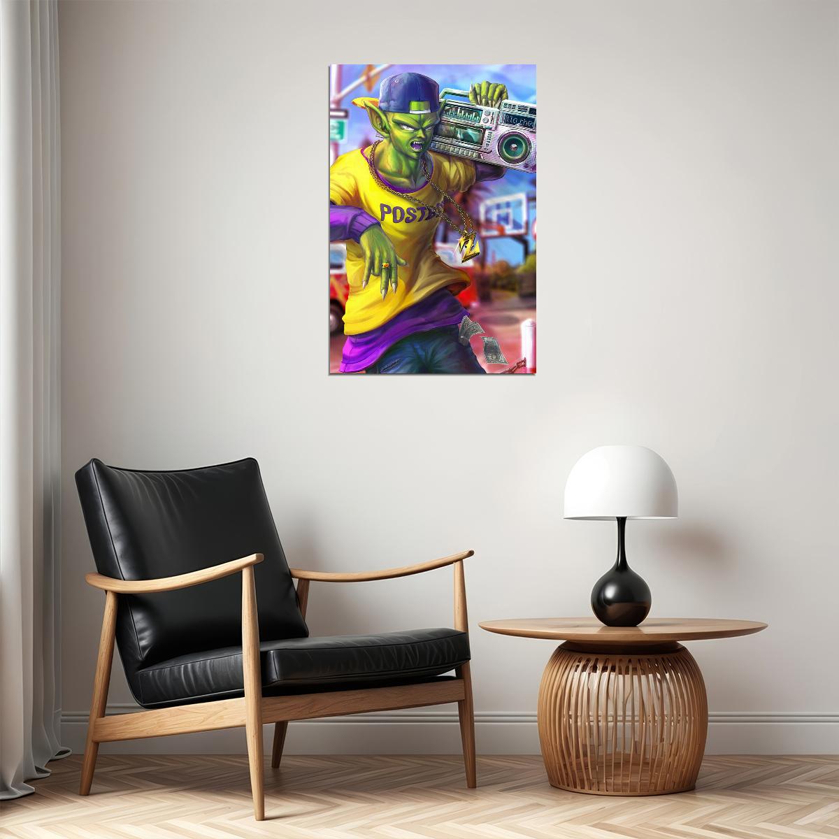 Piccolo 'drip' Hip Hop Swag Poster Wall Art Print Home Wall Decor